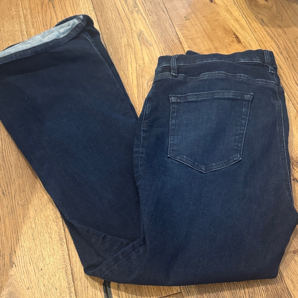 Frame Dark Blue Denim Jeans